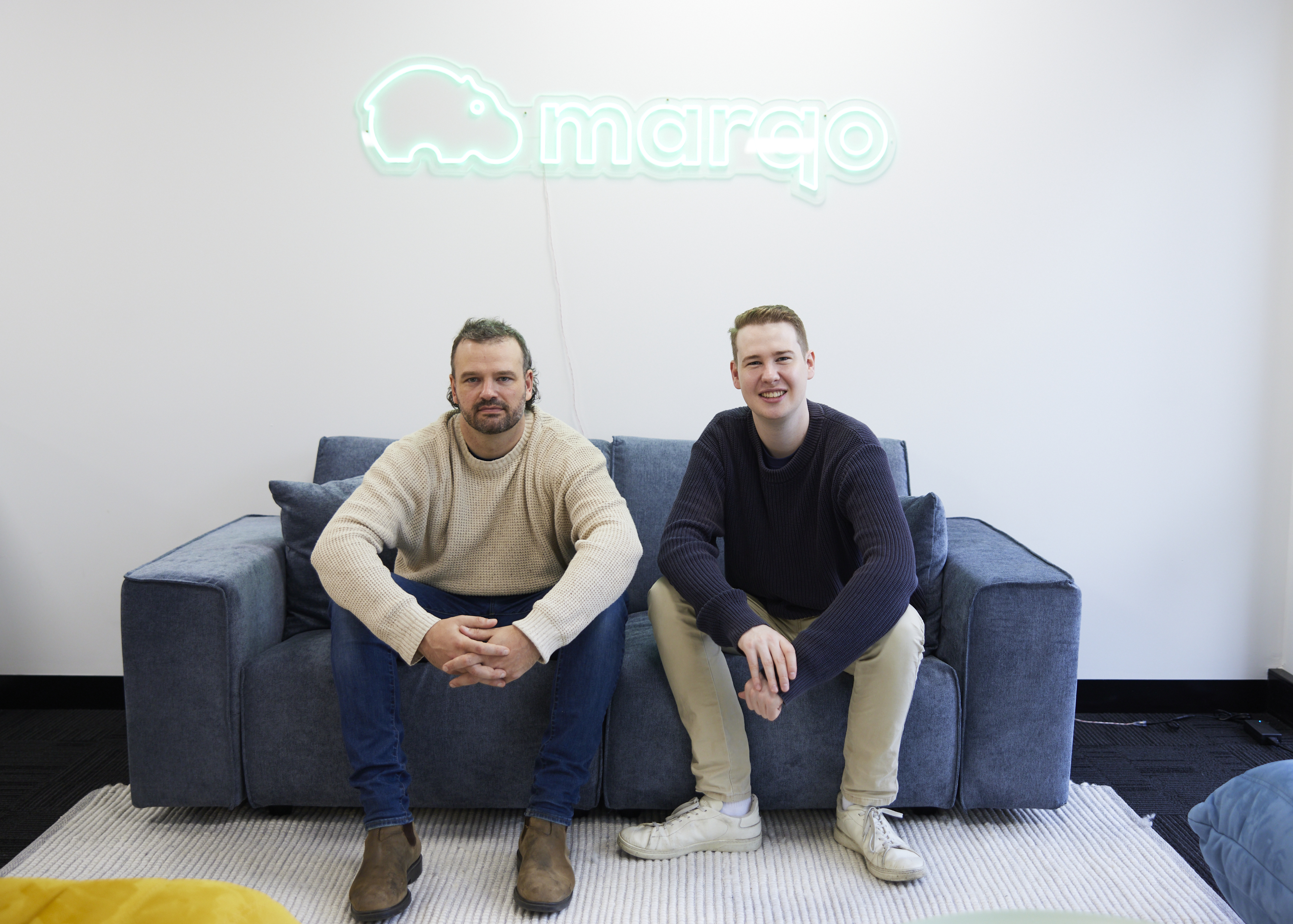 Tom Hamer and Jesse Clark, co-founders of Marqo